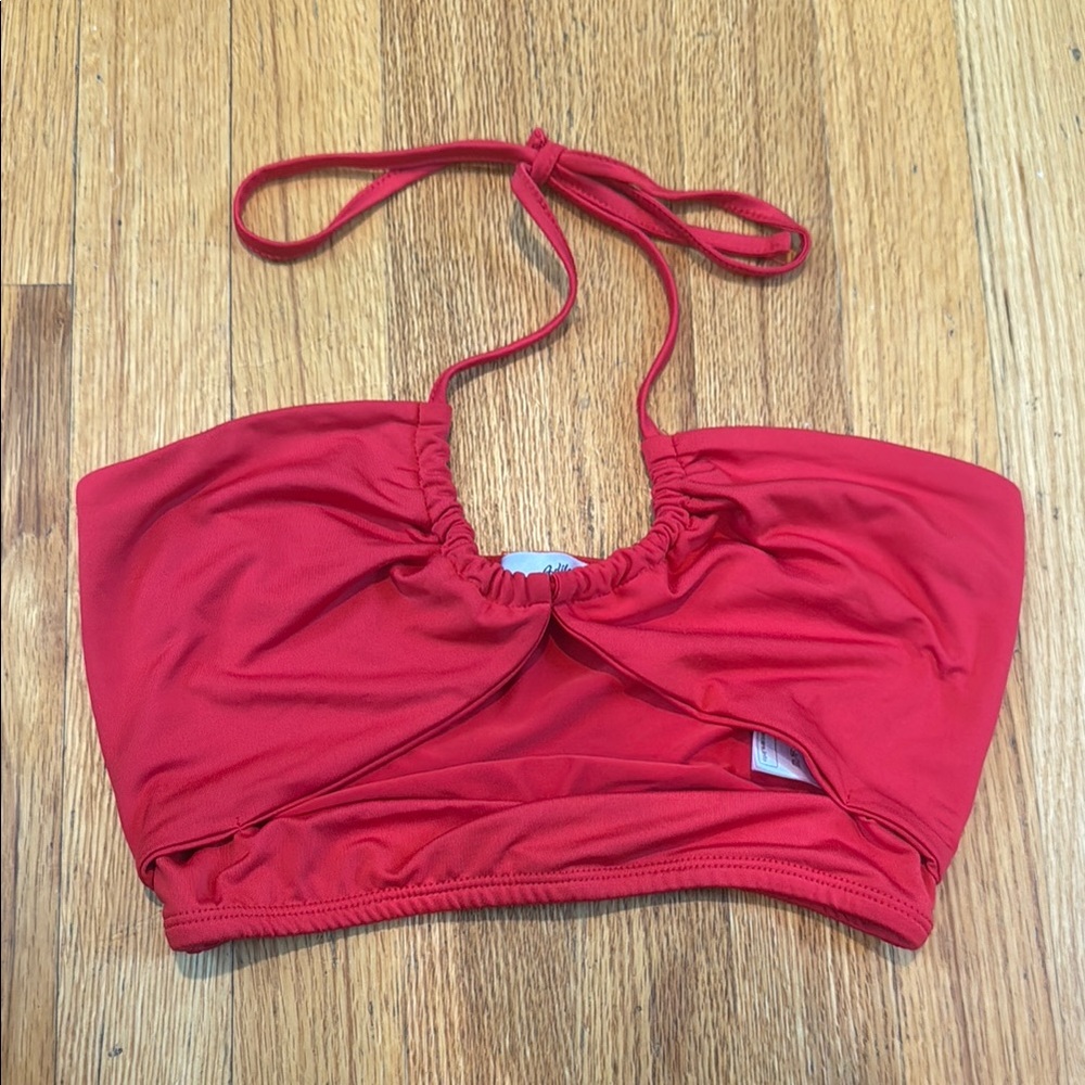 Adika Red Women's Crop Top Size Small